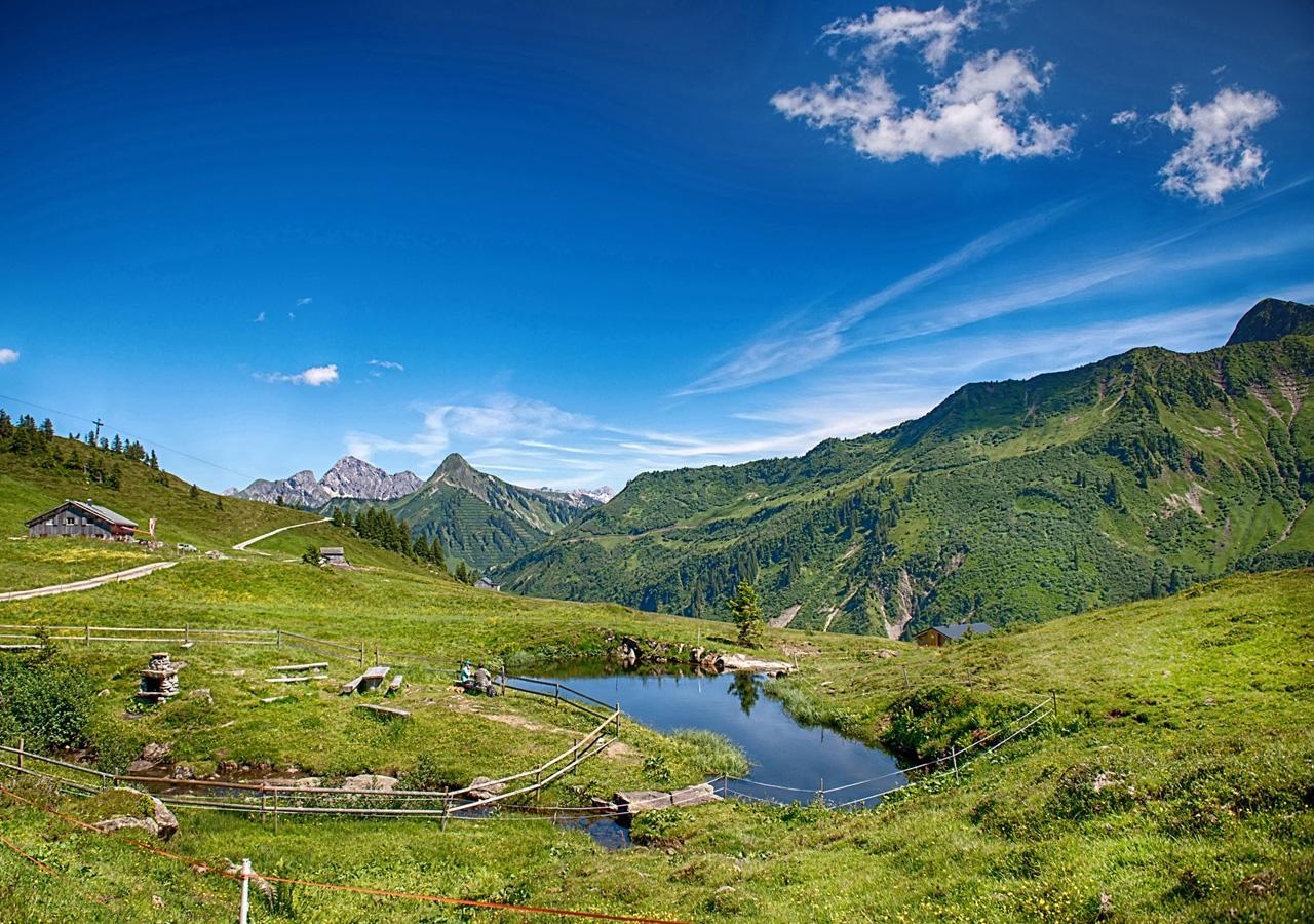 Hotel Garni Enzian Дамулс Екстериор снимка